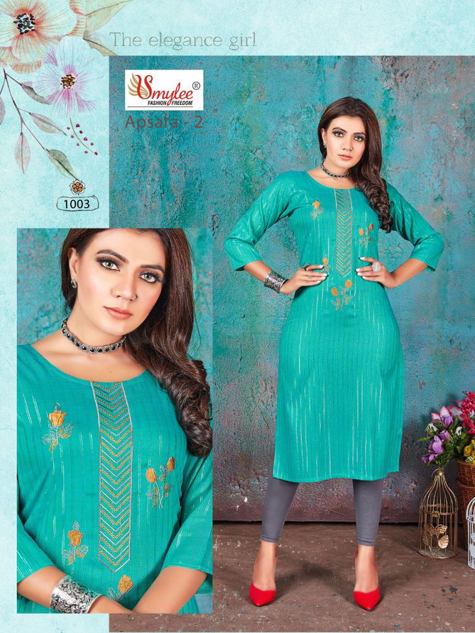 Smylee Apsara 2 Latest Ethnic Wear Designer Long Kurti Collection